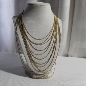 1928 Jewelry Co. 2028 Multi-Strand Gold-Tone Necklace